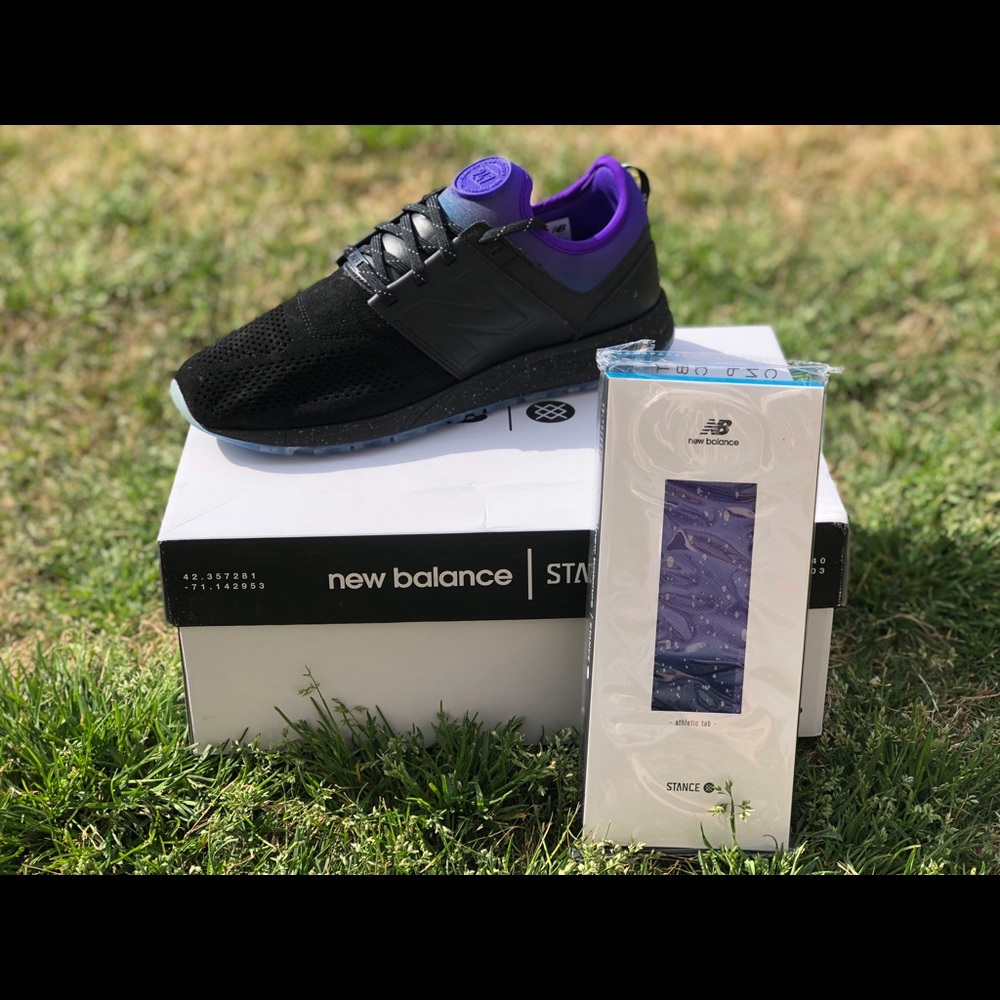 New Balance x Stance collaboration 247 All Night